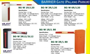 Barrier Gate 3 Detik 4 Meter