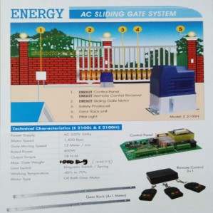 AC Sliding Gate System – 081216501603 (WA)
